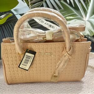 Women’s BEBE Handbag With Crossbody In Blush
